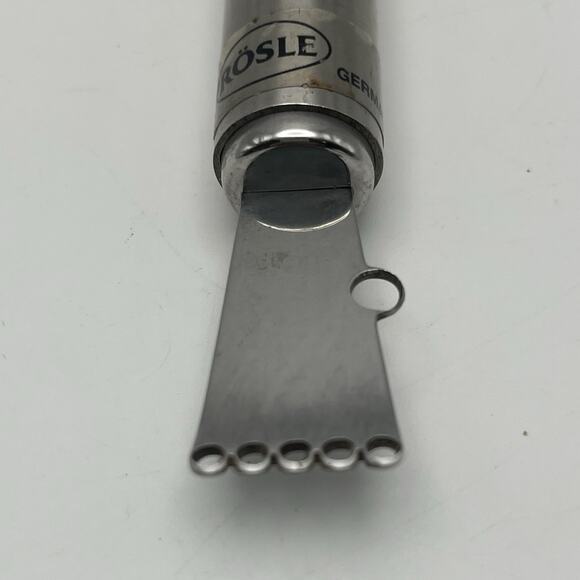 RÖSLE Zester Canelle German Brand Cocktail Home Bar Garnish Chef Tool Stainless - Picture 4 of 15